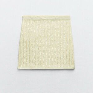 Zara Sequin Knit Mini Skirt